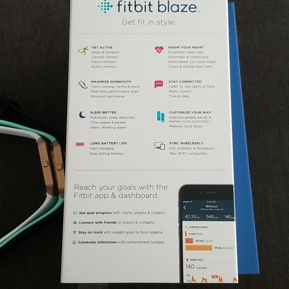 Fitbit blaze gunmetal series small set main image 6